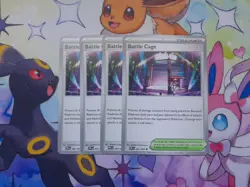 Battle Cage Playset x4 085/094 - Phantasmal Flames PFL - NM - Image 1