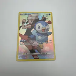 Piplup 239/236 Secret Rare Pokemon Cosmic Eclipse Pack Fresh NM - Top Loaded - Image 1