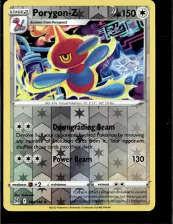Pokemon Porygon-Z 142/196 Lost Origin Reverse Holo Rare - Image 1