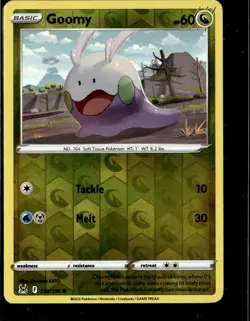 Pokemon Goomy 132/196 Lost Origin Reverse Holo Common - Image 1