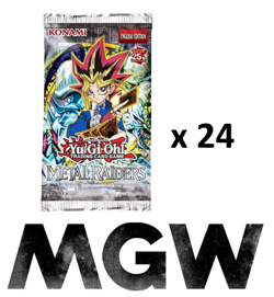 Yu Gi Oh! 25th Anniversary Metal Raiders Booster Pack x24 Factory Sealed - Image 1