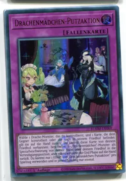 Yu-Gi-Oh! Drachenmadchen Putzaktion Ultra Rare BLMM-DE069 - Image 1