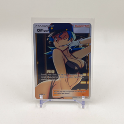 Officer Jenny Full Art Goddess Story Pokemon Waifu Trading Card Holofoil - Image 1