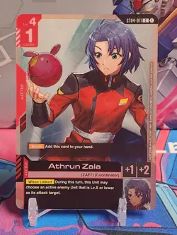 Athrun Zala Store Tournament Promo: Gundam TCG Card Game *English *Holo - Image 1