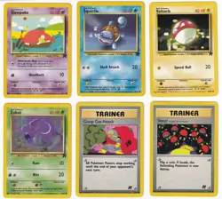 Pokemon Team Rocket COMPLETE SET Common Vintage WOTC 24 Card Lot MP-NM - Image 4