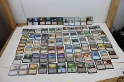 Magic The Gathering Card lot MTG vintage and modern collection plains swamp - Image 1