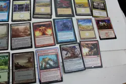 Magic The Gathering Card lot MTG vintage and modern collection plains swamp - Image 5