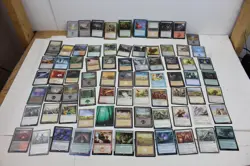 Magic The Gathering Card lot MTG vintage and modern collection plains - Image 1