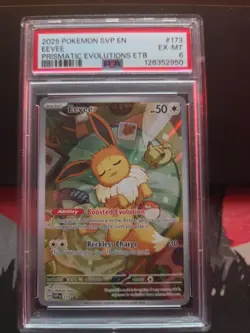 Eevee 173 Sv: Scarlet & Violet Promo Cards Holo PSA 6 - Image 1
