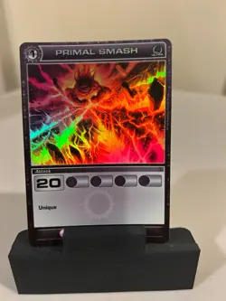 [PACK FRESH] CHAOTIC TCG ULTRA RARE PRIMAL SMASH CARD [BEYOND THE DOORS] - Image 1