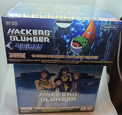 Digimon Card Game Hackers Slumber Booster 2 Box Lot Factory Sealed Brand New - Image 1