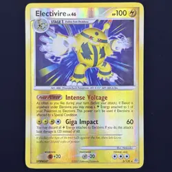 Electivire LV.46 3/130 Diamond & Pearl Reverse Holo Rare Pokemon Card Level 46 3 - Image 1