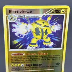 Electivire LV.46 3/130 Diamond & Pearl Reverse Holo Rare Pokemon Card Level 46 3 - Image 3