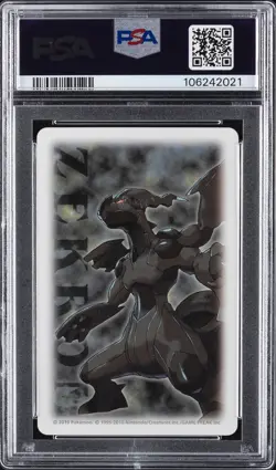 2010 POKEMON WHITE VERSION PLAYING CARDS ACE OF CLUBS SNIVY PSA 10 - Image 2