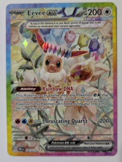Pokemon Eevee EX TCG Special Illustration Rare Prismatic Evolutions Card 167/131 - Image 1
