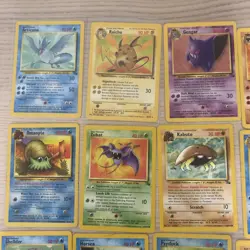 Lot Of 39 Vintage Pokemon Non Holo Cards From Fossil Set LP-HP - Image 2