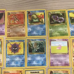 Lot Of 39 Vintage Pokemon Non Holo Cards From Fossil Set LP-HP - Image 3