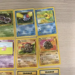 Lot Of 39 Vintage Pokemon Non Holo Cards From Fossil Set LP-HP - Image 4