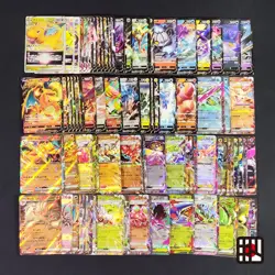 Bulk Lot of 100 V ex VMAX VSTAR NM-LP No duplicates Japanese Pokemon Card R462 - Image 1