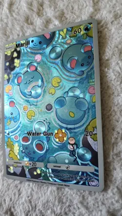 ART CARD ~ Pokemon Pocket TCG Marill Illustration Immersive Textured ~ - Image 5