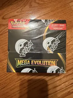 Mega Evolution Enhanced Booster Display Box 36 Packs 1 Promo Card - Image 1