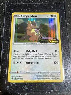 Kangaskhan - (Prerelease) SWSH038 SWSH: Sword & Shield Promo Cards Holo C85 - Image 1