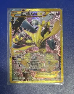 Pokemon TCG Alakazam EX Fates Collide 125/124 Secret Rare Card Near Mint ?? - Image 1