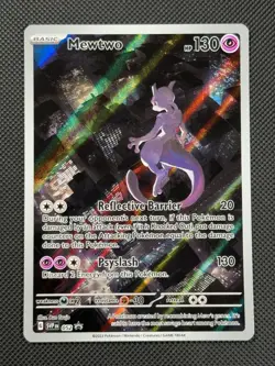 Mewtwo SVP 052 PROMO Pokemon Card S&V 151 Promo Holo Rare - Image 1