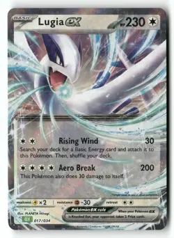 Lugia ex 017/034 Trading Card Game Classic Pokemon TCG NM - Image 1