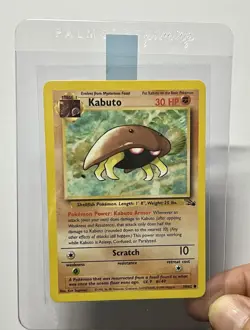 Kabuto 50/62 (LP) Common Fossil Set Unlimited 1996 WOTC Pokemon Card - Image 3