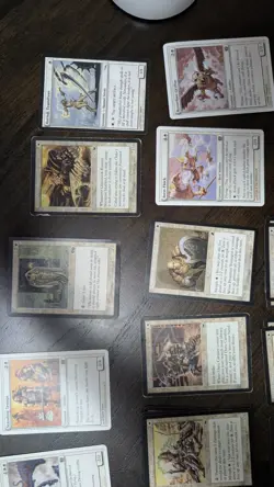 Magic: The Gathering White Lot Cards Various Sets Catapult Squad Soldiers Cleric - Image 2