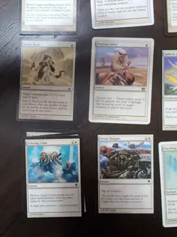 Magic: The Gathering White Lot Cards Various Sets Catapult Squad Soldiers Cleric - Image 5