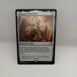 Akroma's Memorial, Time Spiral Remastered, MTG card, collector's number 262/289 - Image 1