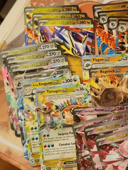 42 POKEMON Ex CARDS LOT - Image 2