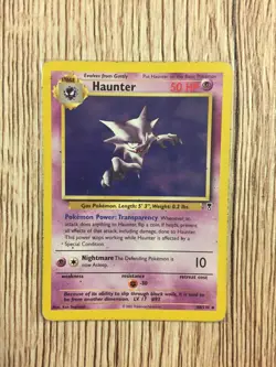 Haunter Legendary Collection Pokemon Card WOTC 46/110 HP - Image 1