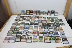Magic The Gathering Card lot MTG vintage and modern collection plains black kni - Image 1