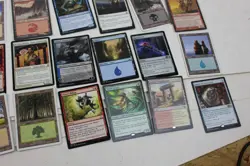 Magic The Gathering Card lot MTG vintage and modern collection plains black kni - Image 5