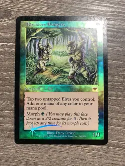 Birchlore Rangers Foil Magic The Gathering Onslaught Lightly Played Mtg - Image 1