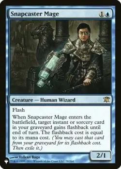 1x Snapcaster Mage Moderate Play MTG Magic - Kid Icarus - - Image 1