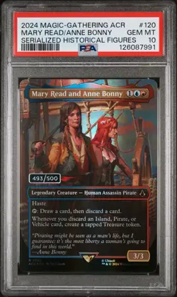 Mary Read and Anne Bonny Serial Numbered Universes Beyond: Assassin's Creed Foil - Image 1