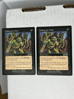 Culling the Weak X 2 - Exodus - MTG - Magic the Gathering - Image 1