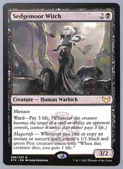 Sedgemoor Witch - 86 - Strixhaven: School of Mages (STX) MTG - Image 1