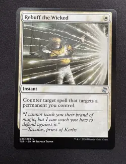 Rebuff the Wicked TSR Time Spiral Remastered Magic MTG Near Mint - Image 1