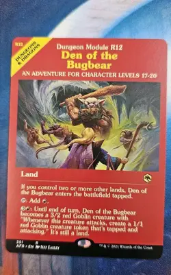 Den of the Bugbear (Dungeon Module) Adventures in the Forgotten Realms Regular - Image 1