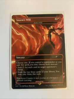 Mint/Near-Mint, English - 1 x MTG Jeska's Will - 1744 - Storm's Will - Non-Foil - Image 1