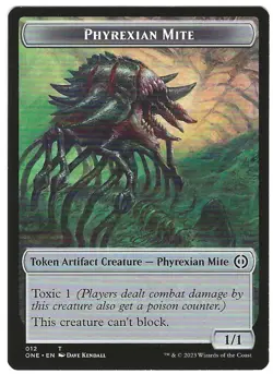 Phyrexian Mite Token (Artifact 1/1) (V1) Extras NM MTG - Image 1