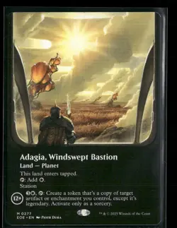 Adagia, Windswept Bastion (Borderless) Edge of Eternities #277 - Image 1
