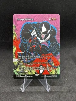 Savage Beating 0026 - Marvel's Spider-Man MTG (NON FOIL) - Image 1