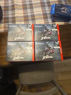 LOT OF 4 Magic The Gathering MTG Marvel's Spider-Man Bundle Box New Sealed - Image 1