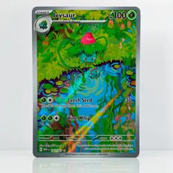 Ivysaur - 2023 Pokemon - SV151 - Illustration Rare #167/165 - Image 1